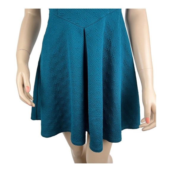 Free People Teal Fit n Flare Show Me Your Back Dress XS Above Knee - Picture 6 of 14